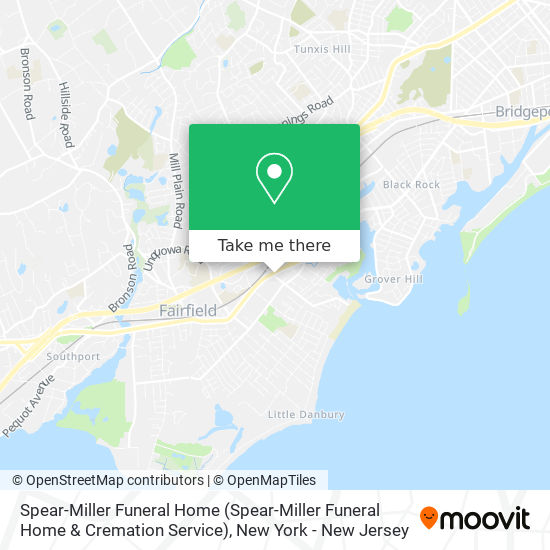 Mapa de Spear-Miller Funeral Home (Spear-Miller Funeral Home & Cremation Service)