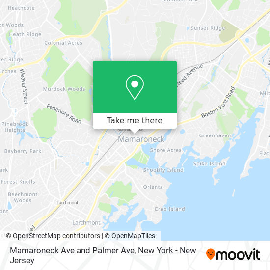 Mapa de Mamaroneck Ave and Palmer Ave