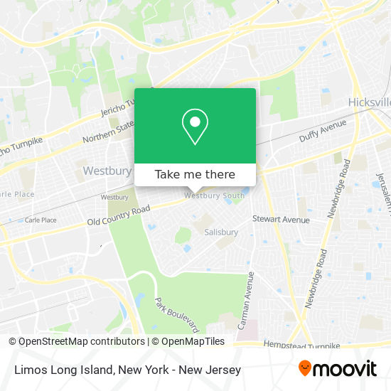 Limos Long Island map
