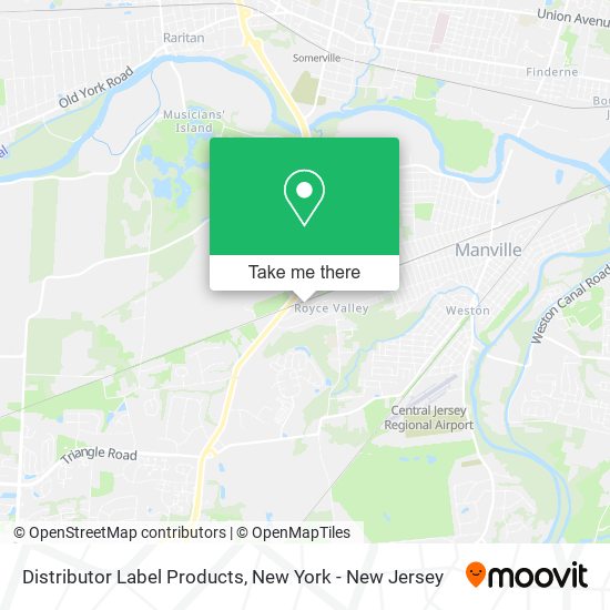 Distributor Label Products map