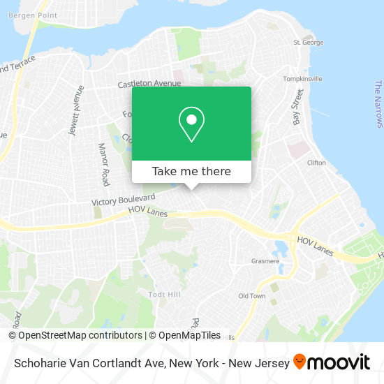 Mapa de Schoharie Van Cortlandt Ave