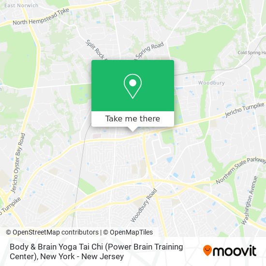 Mapa de Body & Brain Yoga Tai Chi (Power Brain Training Center)