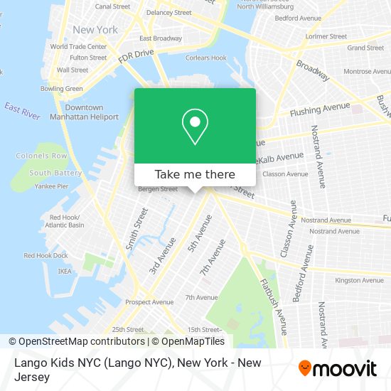 Lango Kids NYC (Lango NYC) map