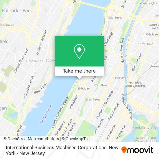 International Business Machines Corporations map