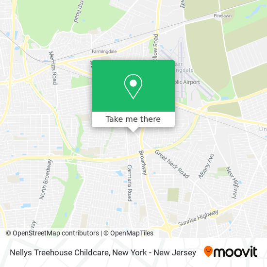 Nellys Treehouse Childcare map