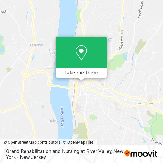 Grand Rehabilitation and Nursing at River Valley map