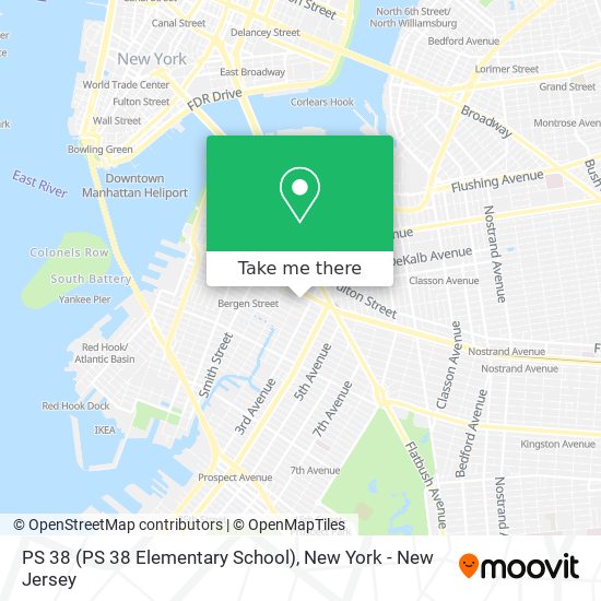 Mapa de PS 38 (PS 38 Elementary School)