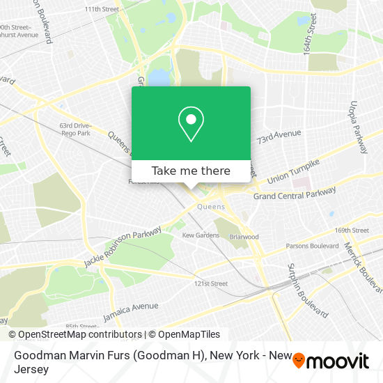 Mapa de Goodman Marvin Furs (Goodman H)