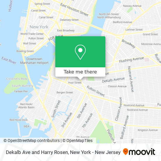 Mapa de Dekalb Ave and Harry Rosen