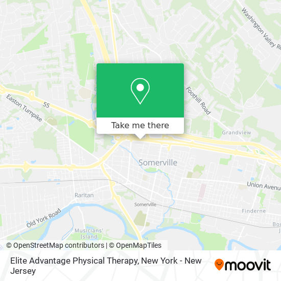 Elite Advantage Physical Therapy map