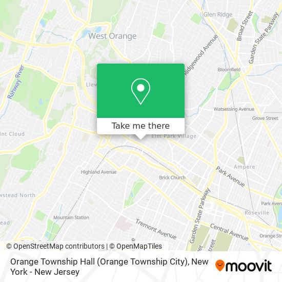 Orange Township Hall (Orange Township City) map