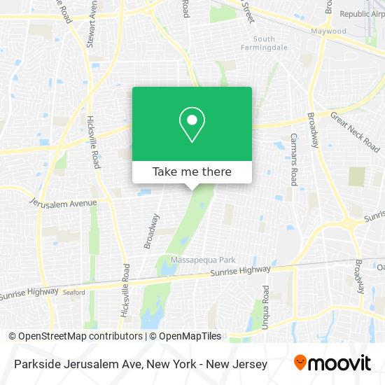 Mapa de Parkside Jerusalem Ave