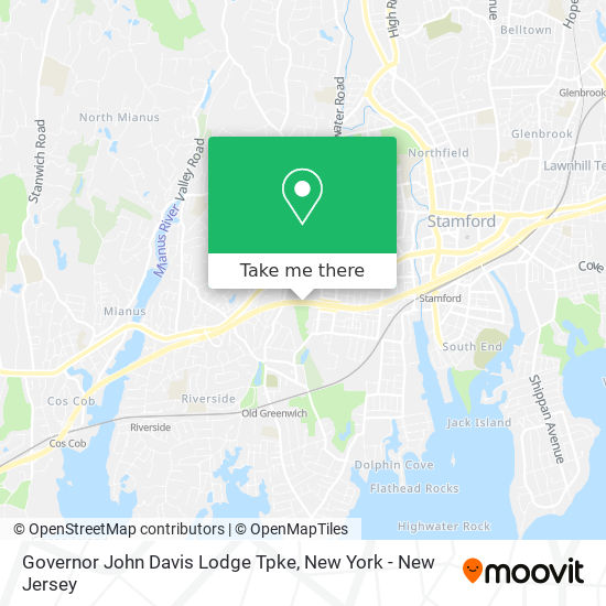 Mapa de Governor John Davis Lodge Tpke