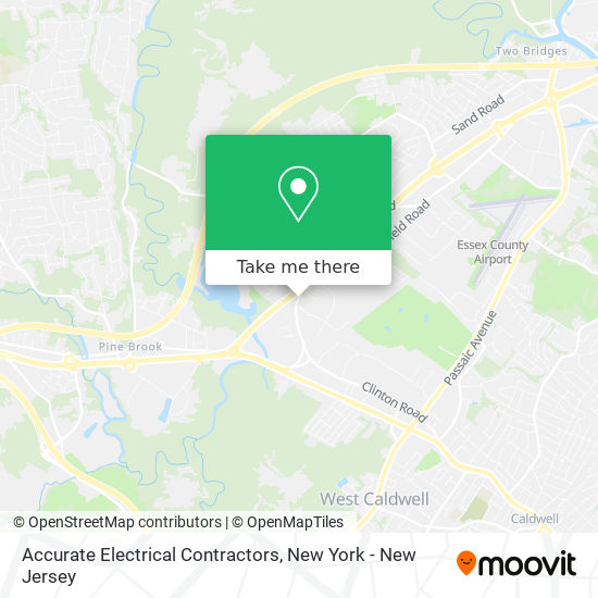 Accurate Electrical Contractors map