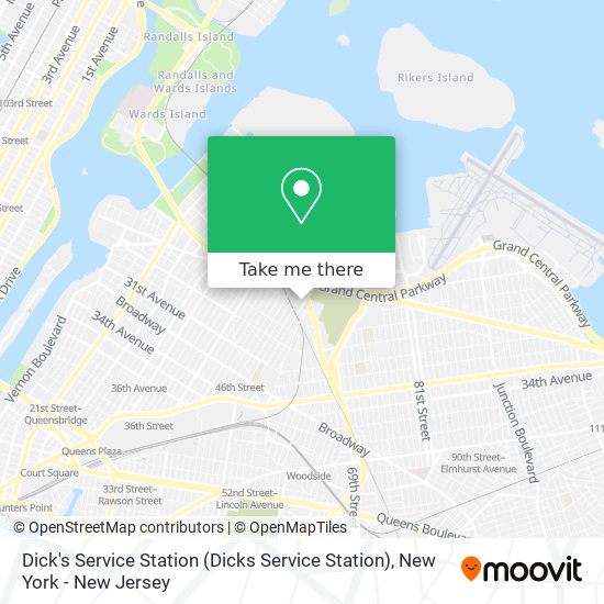 Dick's Service Station (Dicks Service Station) map