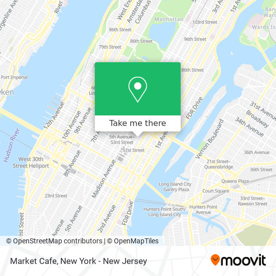 Mapa de Market Cafe