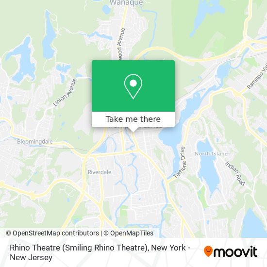 Mapa de Rhino Theatre (Smiling Rhino Theatre)