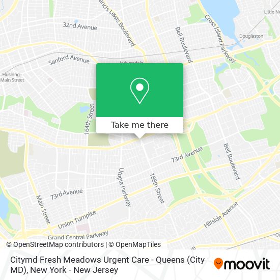 Mapa de Citymd Fresh Meadows Urgent Care - Queens (City MD)