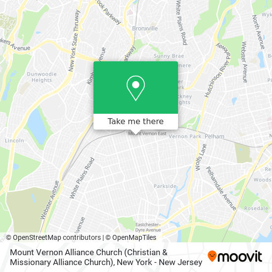 Mount Vernon Alliance Church (Christian & Missionary Alliance Church) map