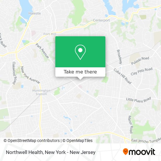 Northwell Health map