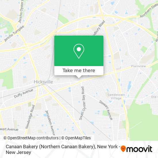Mapa de Canaan Bakery (Northern Canaan Bakery)