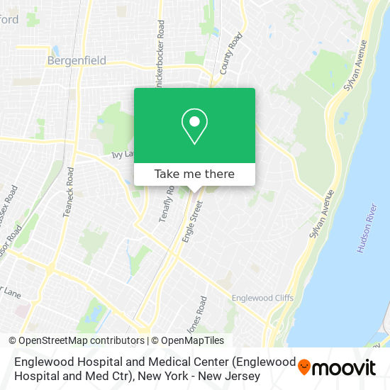 Englewood Hospital and Medical Center (Englewood Hospital and Med Ctr) map