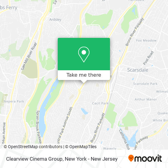 Mapa de Clearview Cinema Group