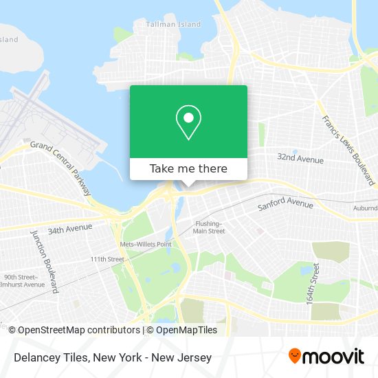 Delancey Tiles map