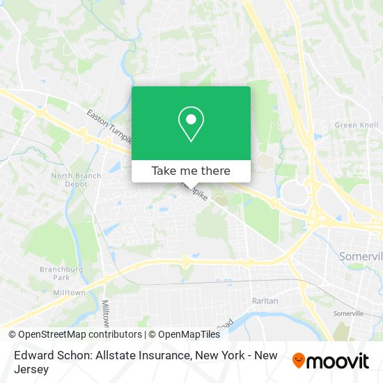 Edward Schon: Allstate Insurance map