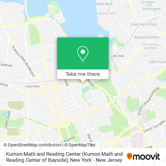 Mapa de Kumon Math and Reading Center (Kumon Math and Reading Center of Bayside)