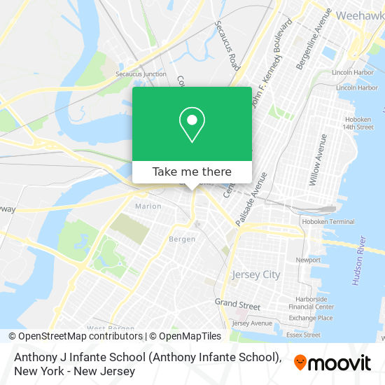 Anthony J Infante School map