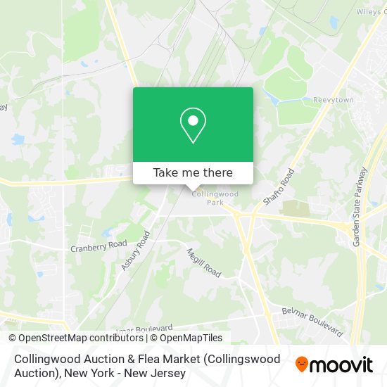 Collingwood Auction & Flea Market (Collingswood Auction) map