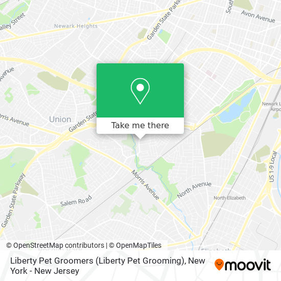 Liberty Pet Groomers (Liberty Pet Grooming) map