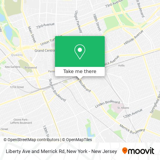 Mapa de Liberty Ave and Merrick Rd