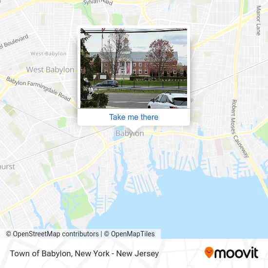 Town of Babylon map