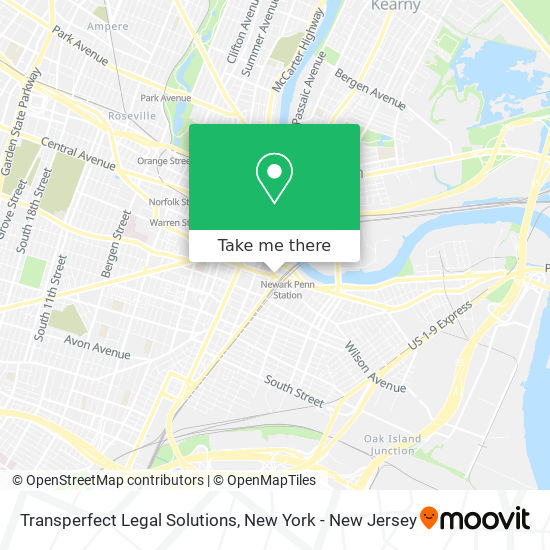 Transperfect Legal Solutions map