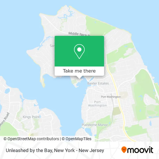 Unleashed by the Bay map