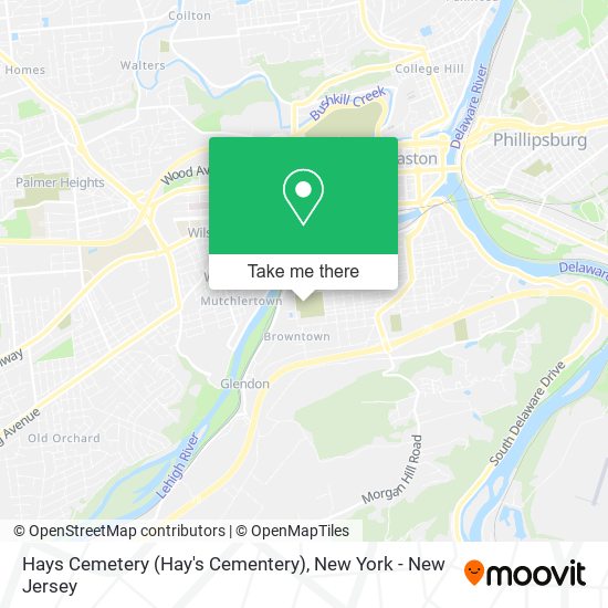 Hays Cemetery (Hay's Cementery) map