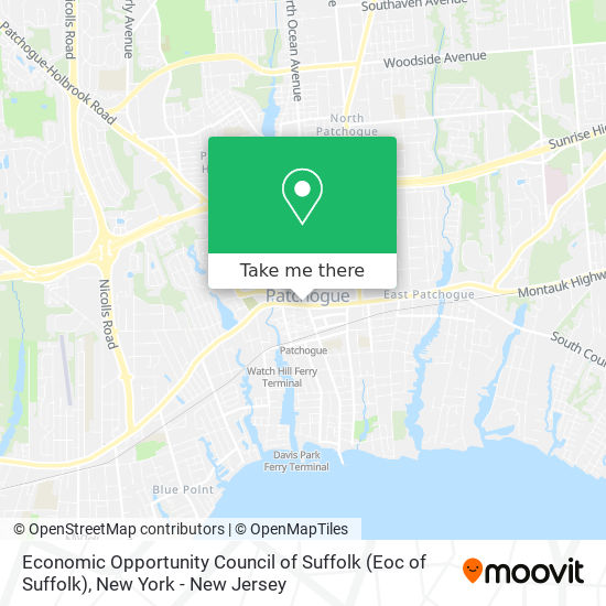 Economic Opportunity Council of Suffolk (Eoc of Suffolk) map