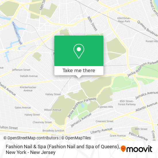 Fashion Nail & Spa (Fashion Nail and Spa of Queens) map