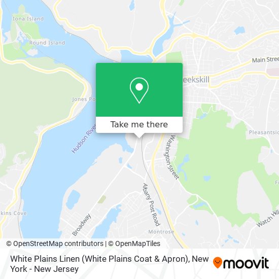 White Plains Linen (White Plains Coat & Apron) map