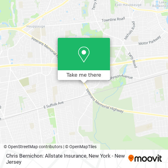 Chris Bernichon: Allstate Insurance map