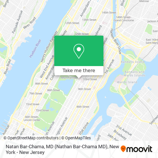 Mapa de Natan Bar-Chama, MD (Nathan Bar-Chama MD)