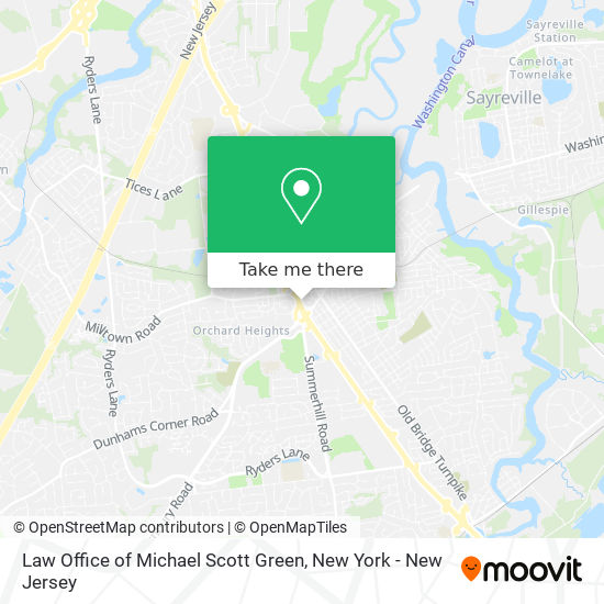Mapa de Law Office of Michael Scott Green