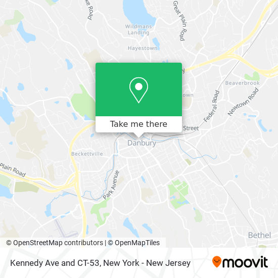 Mapa de Kennedy Ave and CT-53
