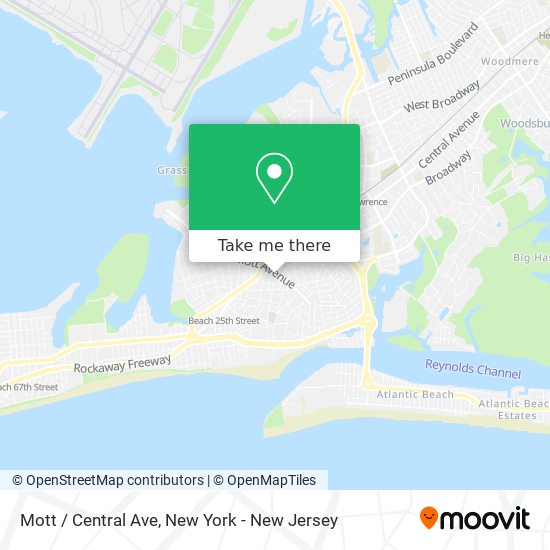 Mott / Central Ave map