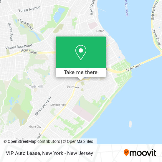 VIP Auto Lease map