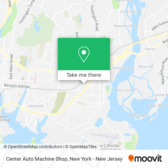 Center Auto Machine Shop map