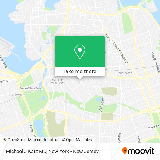 Michael J Katz MD map