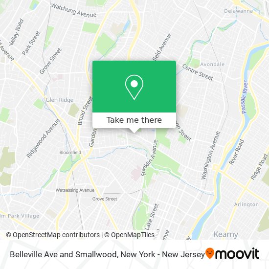 Mapa de Belleville Ave and Smallwood